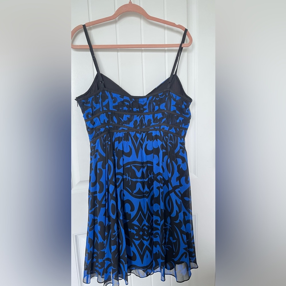 INC International Concepts Blue Sheath Midi Dress - Picture 3 of 8